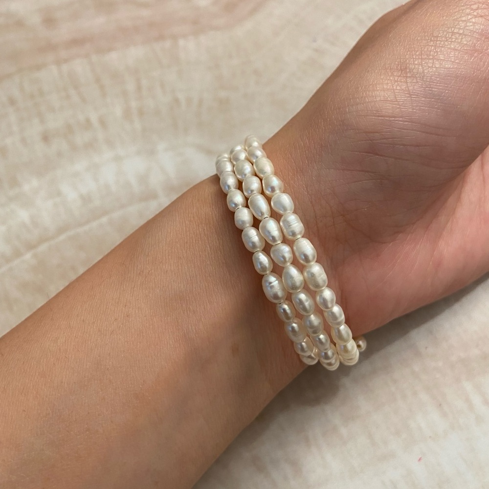 Faux Pearl Bracelet